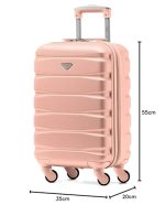 Valise cabine rigide 55x35x20 cm Flight Knight – Compatible Air France, Ryanair, easyJet – Image 10