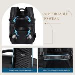 Sac à dos cabine 45x36x20 cm Lossga – Bagage cabine compatible EasyJet, Jet2, TUI – Image 6